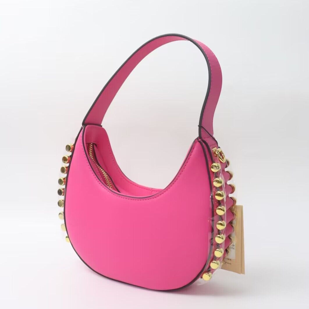【NEW】【Pink Moon】Cowhide Leather Bag --Buy 1 Get 1 Pony and 1 Coin Purse