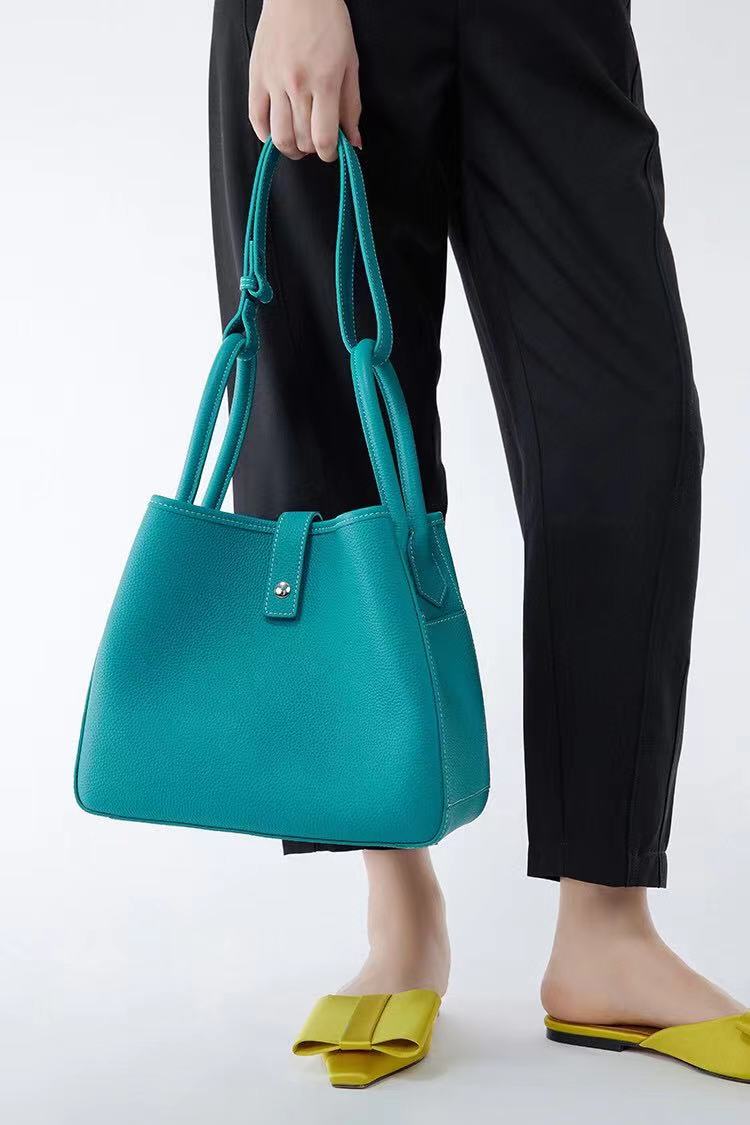 【 Leather LD Bucket】Shoulder bag-Buy 1 bag get pony+1 coin purse