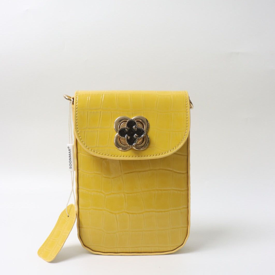【NEW】【Colorful phone bag】Cowhide Leather Bag --Buy 1 Get 1 Pony and 1 Coin Purse