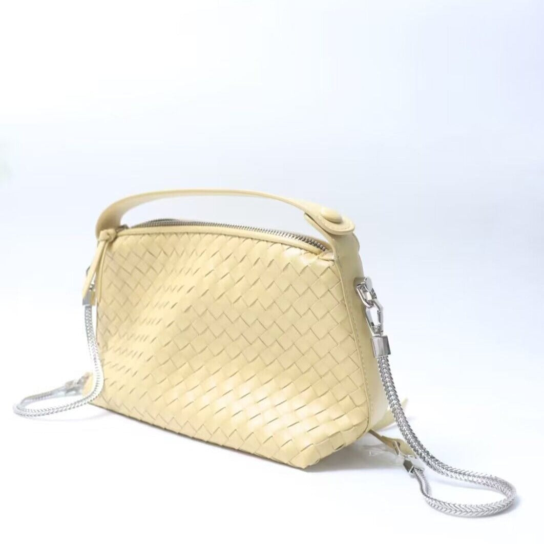 【Knitting Sun】Cowhide Leather Bag --Buy 1 Get 1 Pony and 1 Coin Purse