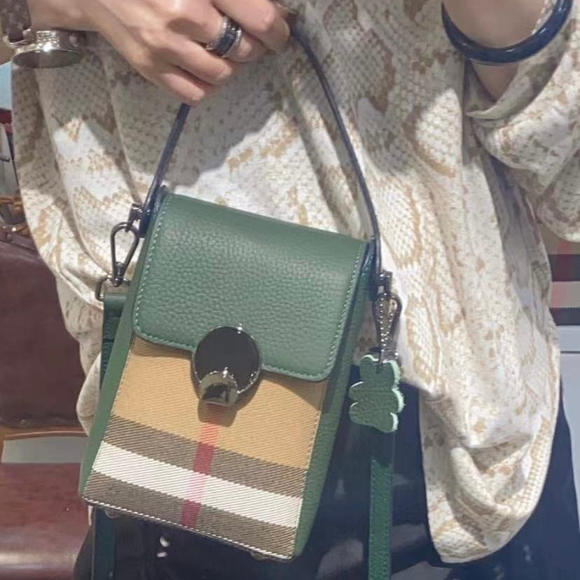【Lunar Phone Bag】Cowhide Leather Crossbody Bag--,buy 1 get 1 pony and 1 coins purse