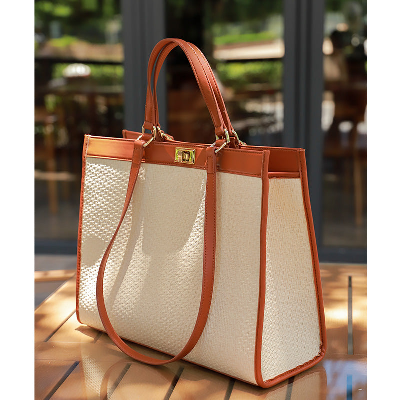 【NEW】【Summer Dream】Cowhide Leather Bag--have four pieces of inconspicuous marks