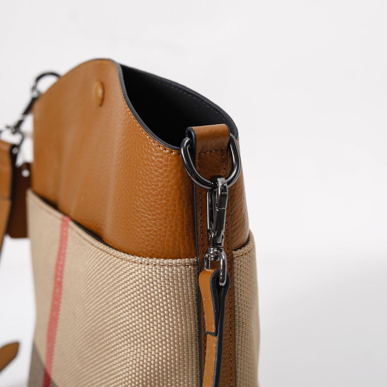 【Multiple Bucket】【2 in 1】Checkered Bucket Bag with Wallet L 8.66" , W 4.33" , H 10.24"-,buy 1 get 1 pony and 1 headband