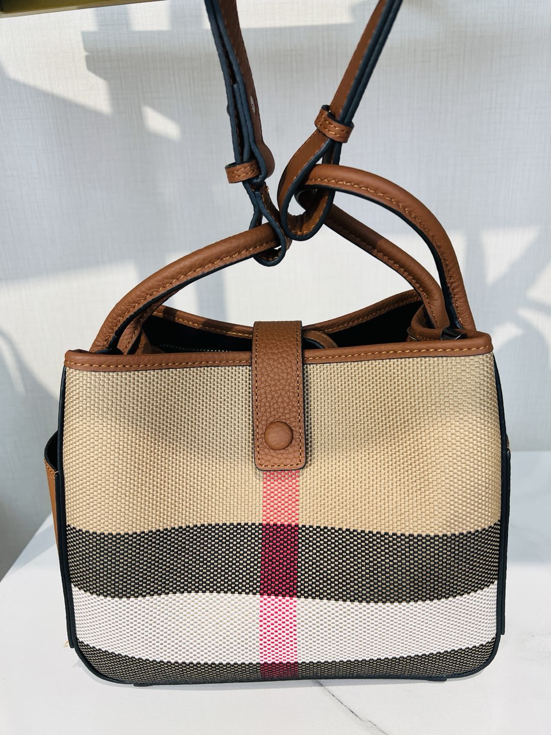 【Lindy Bag】【2 in 1】Bucket Handbag with Small Bag-,buy 1 get 1 pony and 1 headband