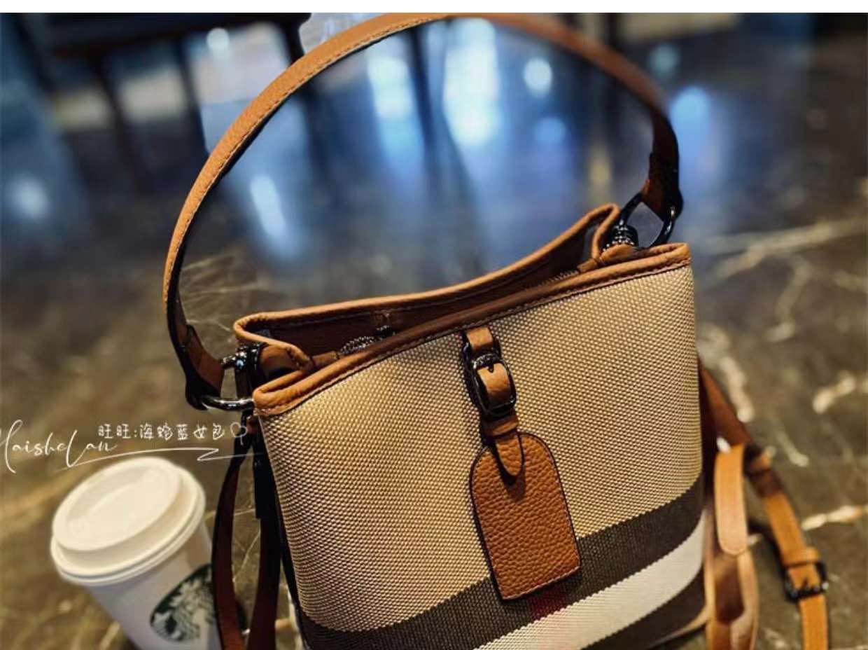 【Tag Bag】Square Shoulder Bag-,buy 1 get 1 pony and 1 headband