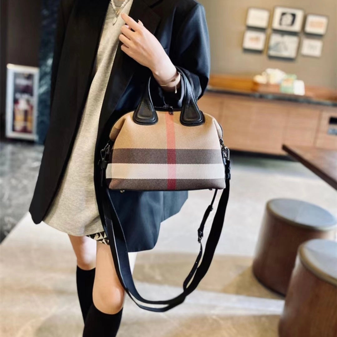 【Pillow Boston】Noble Temperament Handbag L 11.81" , W 5.12" , H 8.66"buy 1 get 1 pony and 1 headband