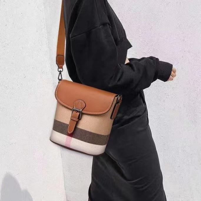 【Flap Bucket】Casual Multi-compartment Crossbody Bag-,buy 1 get 1 pony and 1 headband