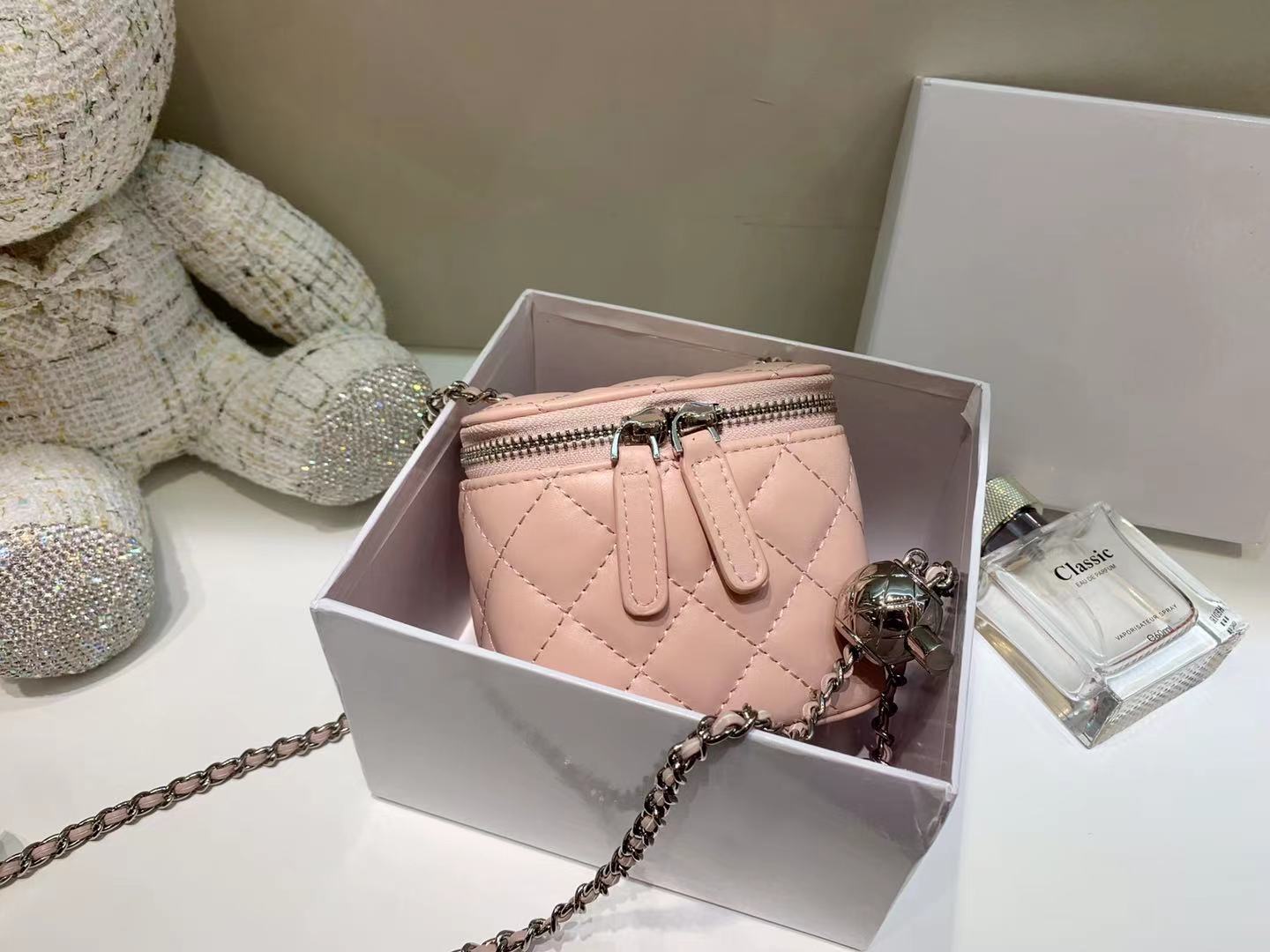 【Mini Square Box】Quilted Mini Box Bags,buy 1 get 1 pony