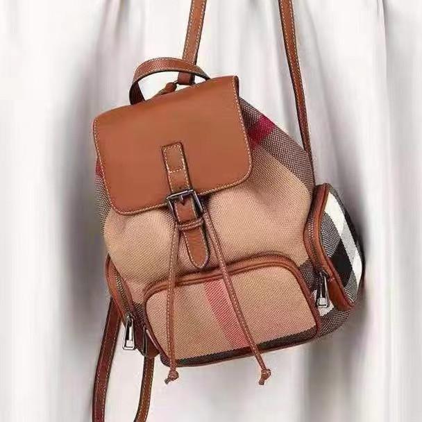 【Drawstring Backpack】Multi-pocket Shoulder Bag Backpack L 9.45" , W 5.9" , H 13"-,buy 1 get 1 pony and 1 headband