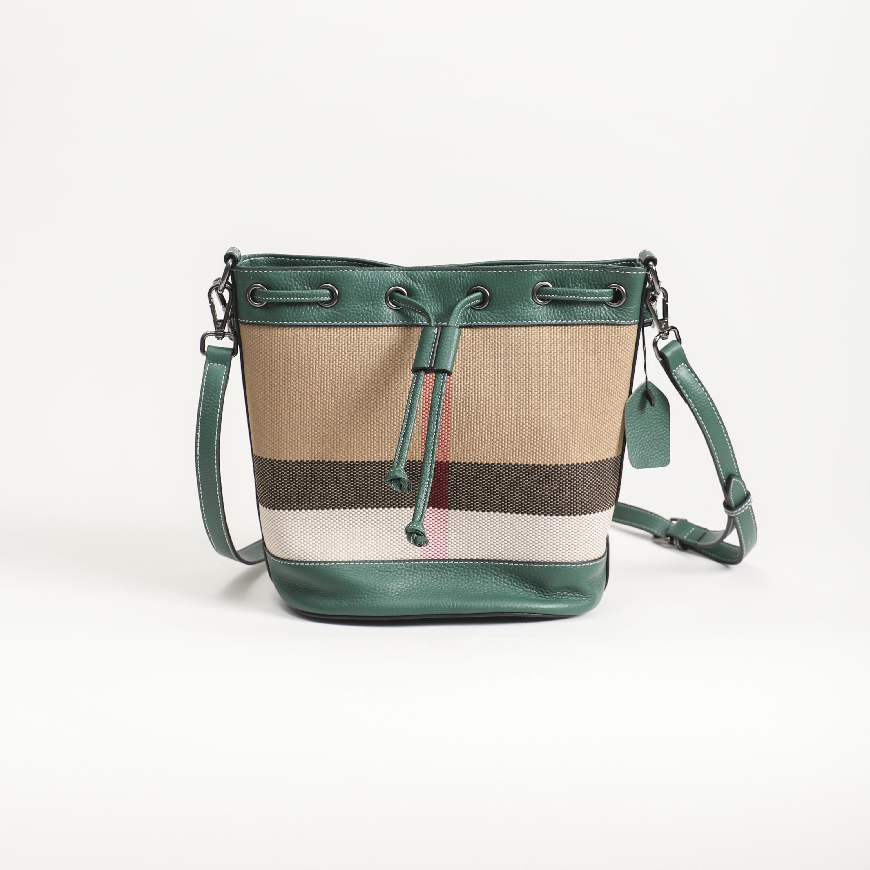 【Drawstring Bag-L】【2 in 1】Drawstring Bucket Bag with Card Holder L 9.45" , W 4.73" , H 11.81"-,buy 1 get 1 pony and 1 headband