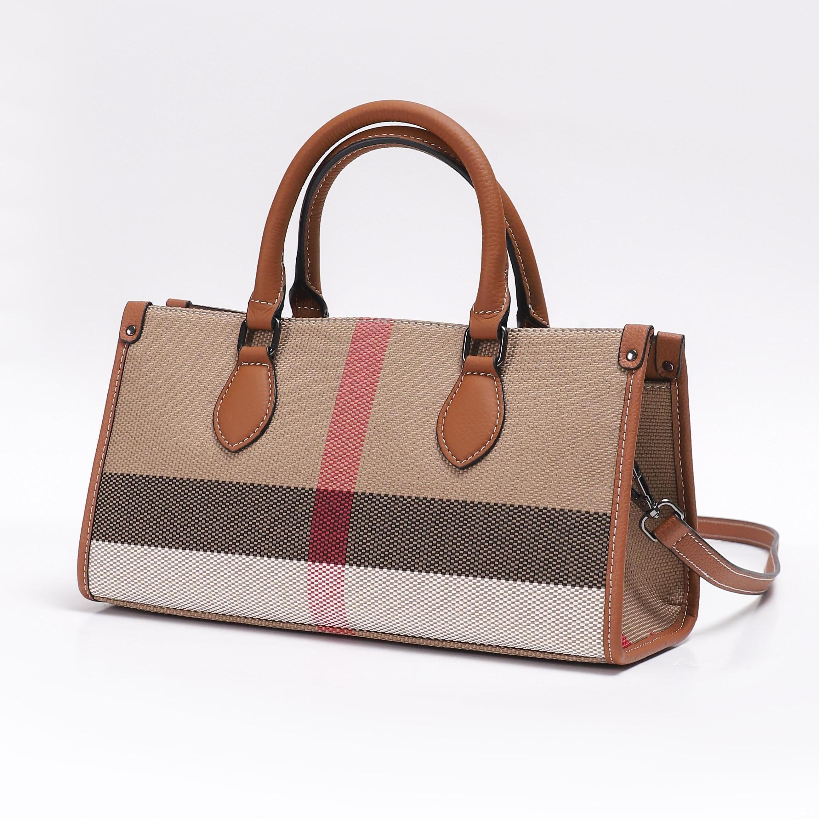 【Sandwich Handbag】Large Capacity Handbag L 12" , W 6.5" , H 5.12"-,buy 1 get 1 pony and 1 headband