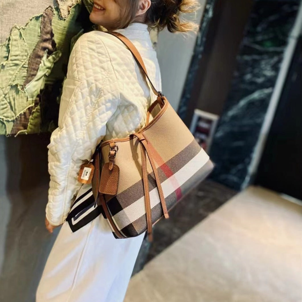 【Bertali】Tie rope underarm bag cowhide leather,buy 1 get 1 pony and 1 coins purse