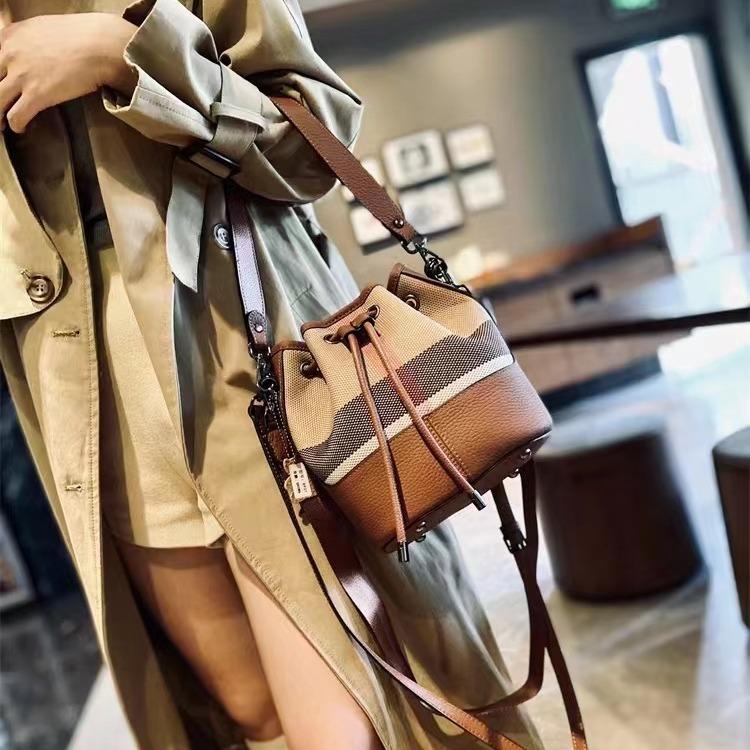【drawstring bag-S】【2 in 1】Large Capacity Crossbody Handbag with Small Wallet-,buy 1 get 1 pony and 1 headband