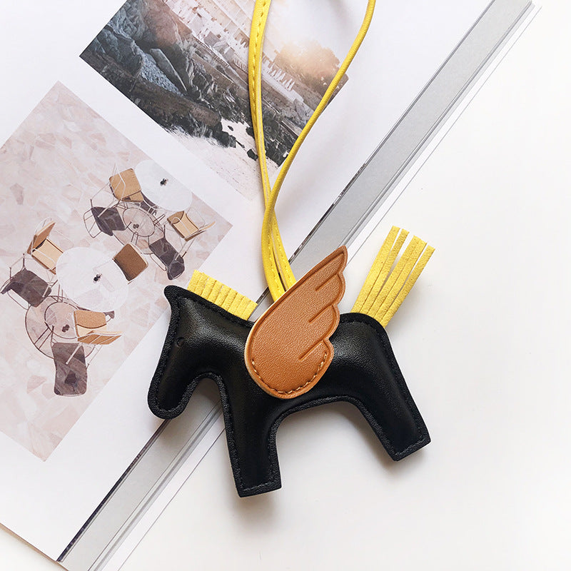 【Pony】Leather Handmade Pony Charm