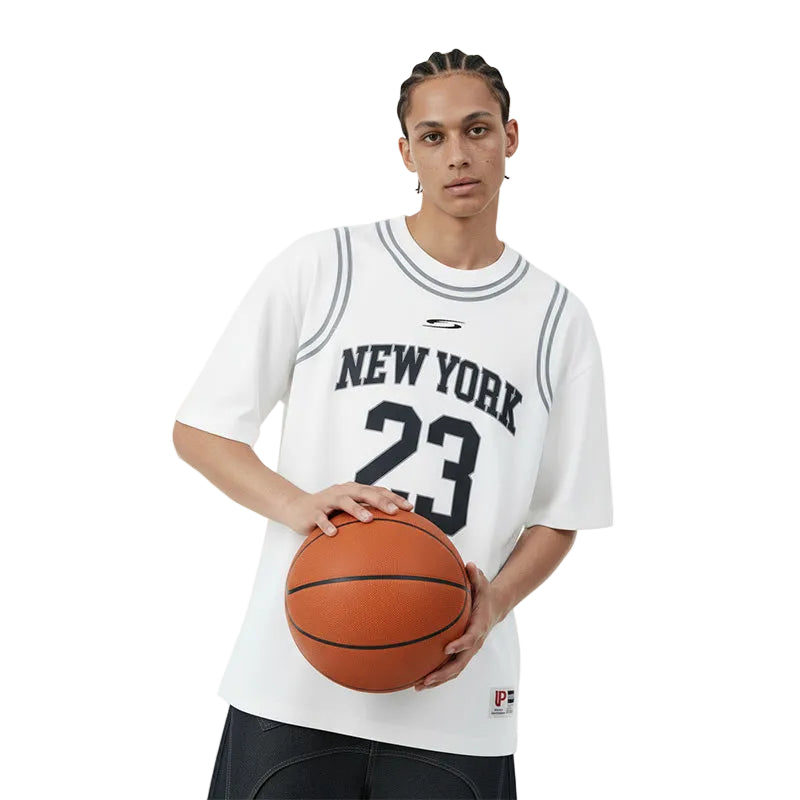 "NEW YORK" Basketball Casual Tee