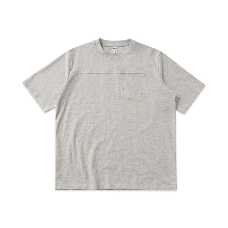 Solid color casual Tee