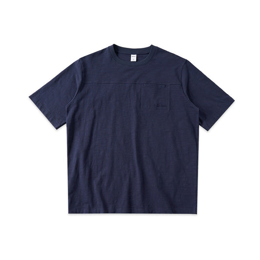 Solid color casual Tee