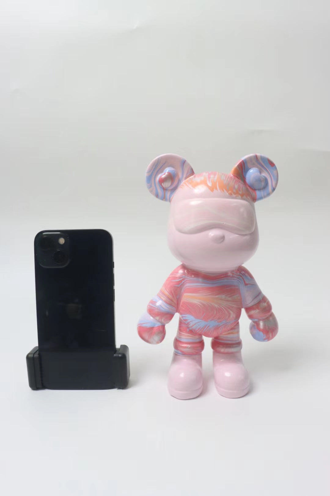 【BoBo‘s Fluid Bear-M】Painting Teddy Bear Violent Bear Gloomy Bear--8.7inch