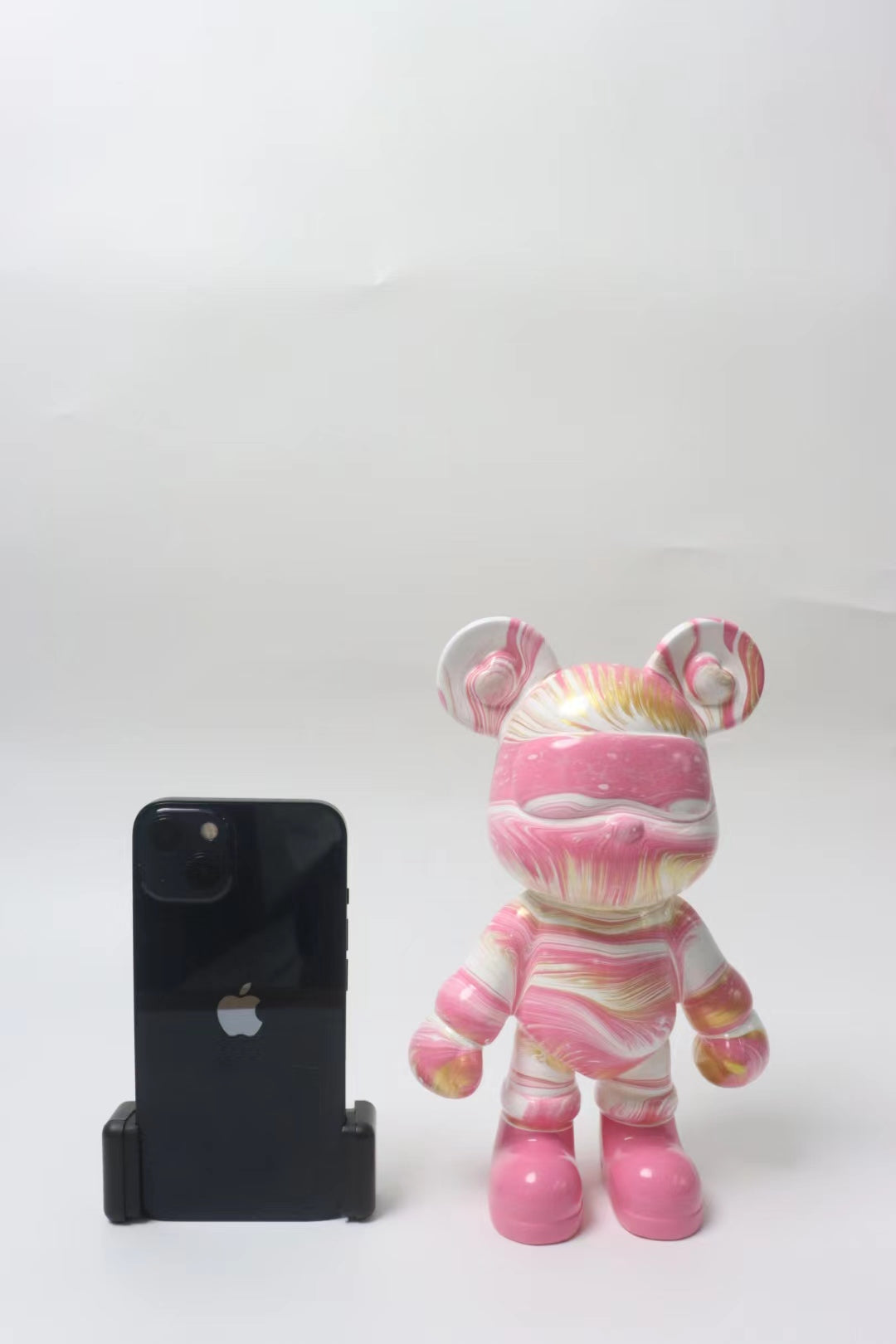 【BoBo‘s Fluid Bear-M】Painting Teddy Bear Violent Bear Gloomy Bear--8.7inch