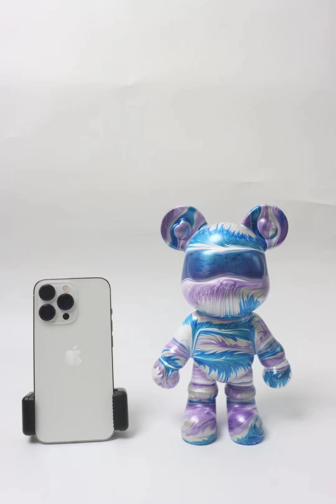 【BoBo‘s Fluid Bear-M】Painting Teddy Bear Violent Bear Gloomy Bear--8.7inch