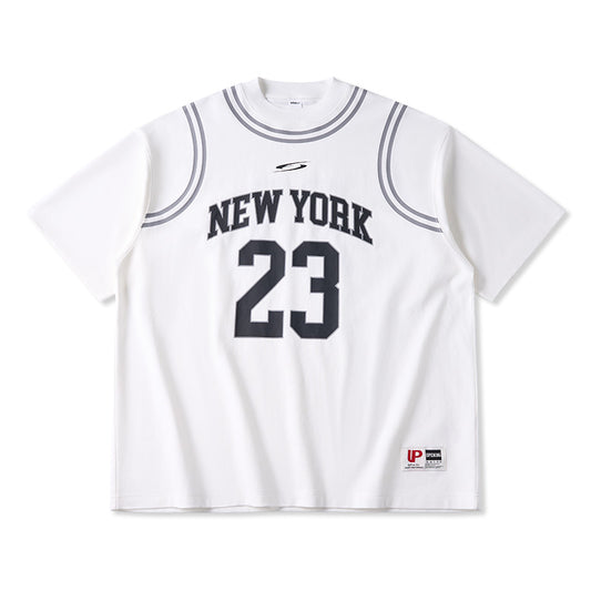 "NEW YORK" Basketball Casual Tee