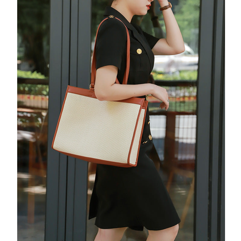 【NEW】【Summer Dream】Cowhide Leather  Bag--have four pieces of inconspicuous marks