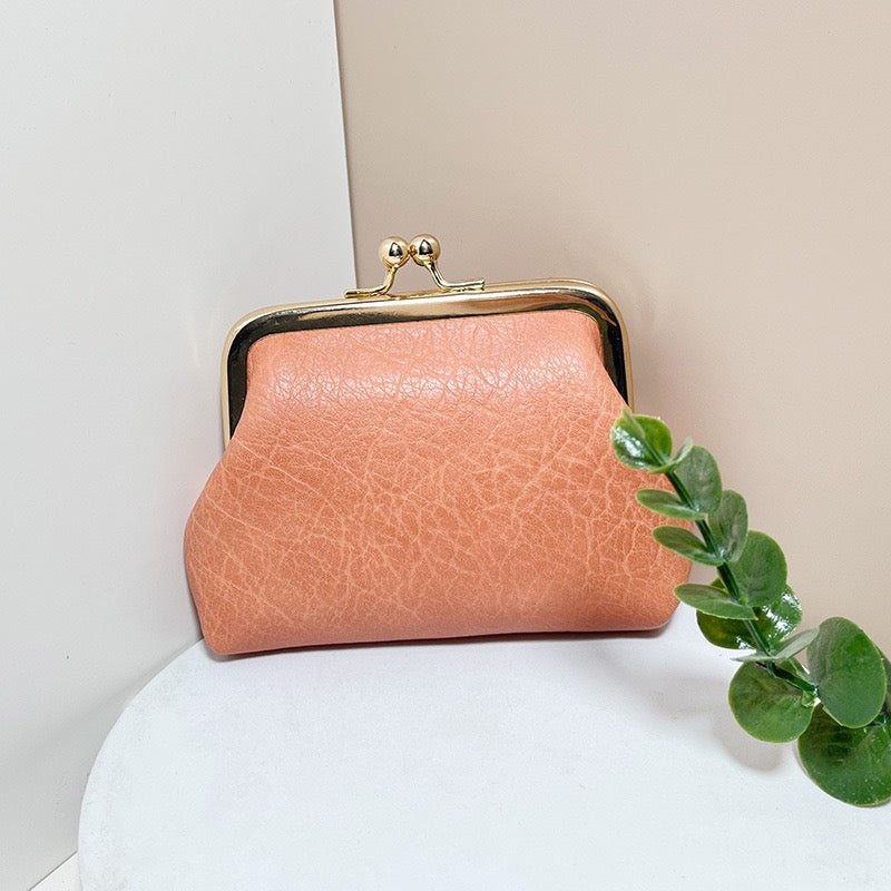 【Coin Purse】Soft leather coin bag