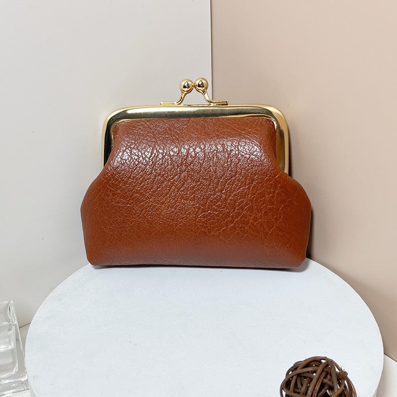 【Coin Purse】Soft leather coin bag