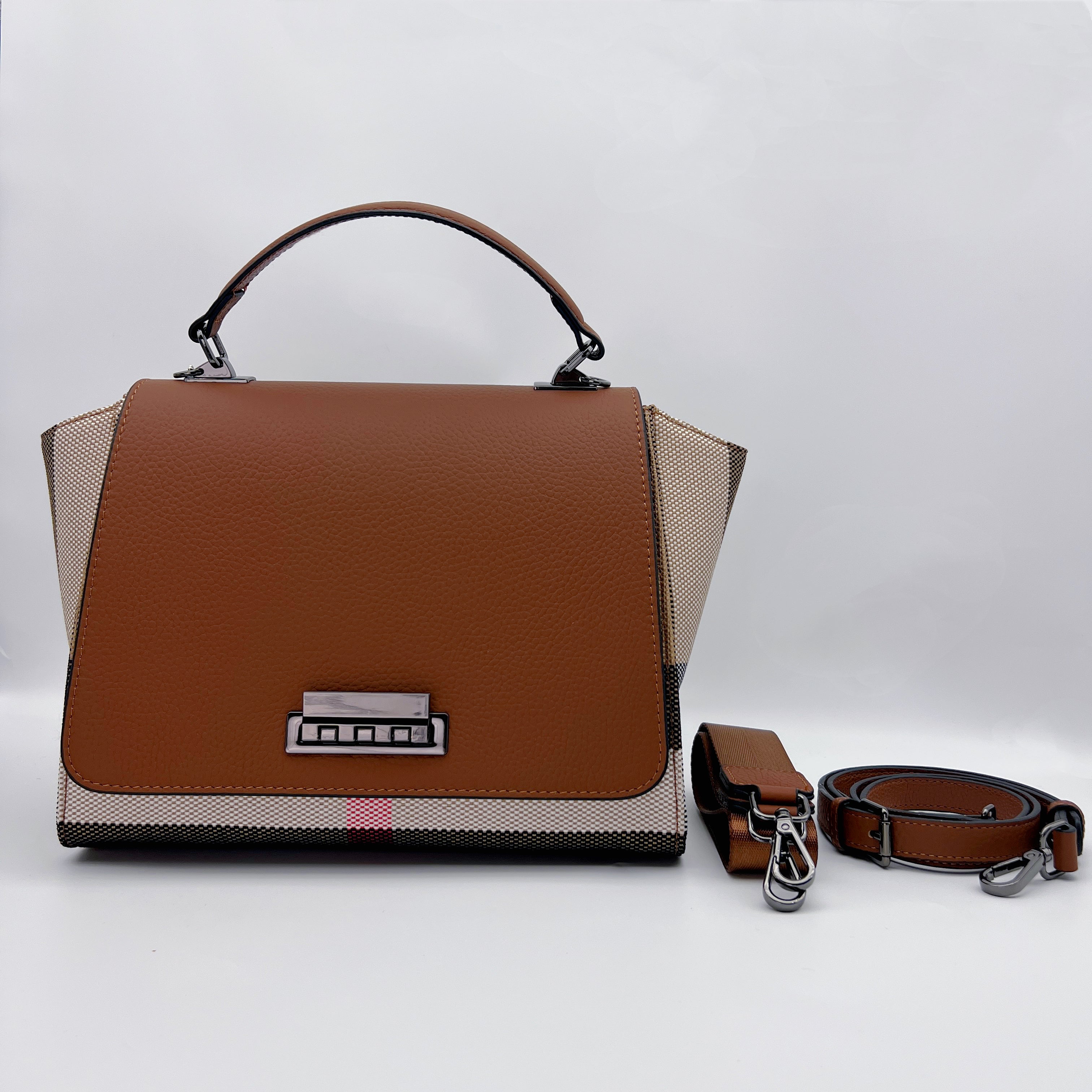 【2023New】【Diamond Bag】Flap Large Capacity Handbag-buy 1 get 1 pony and 1 coins purse