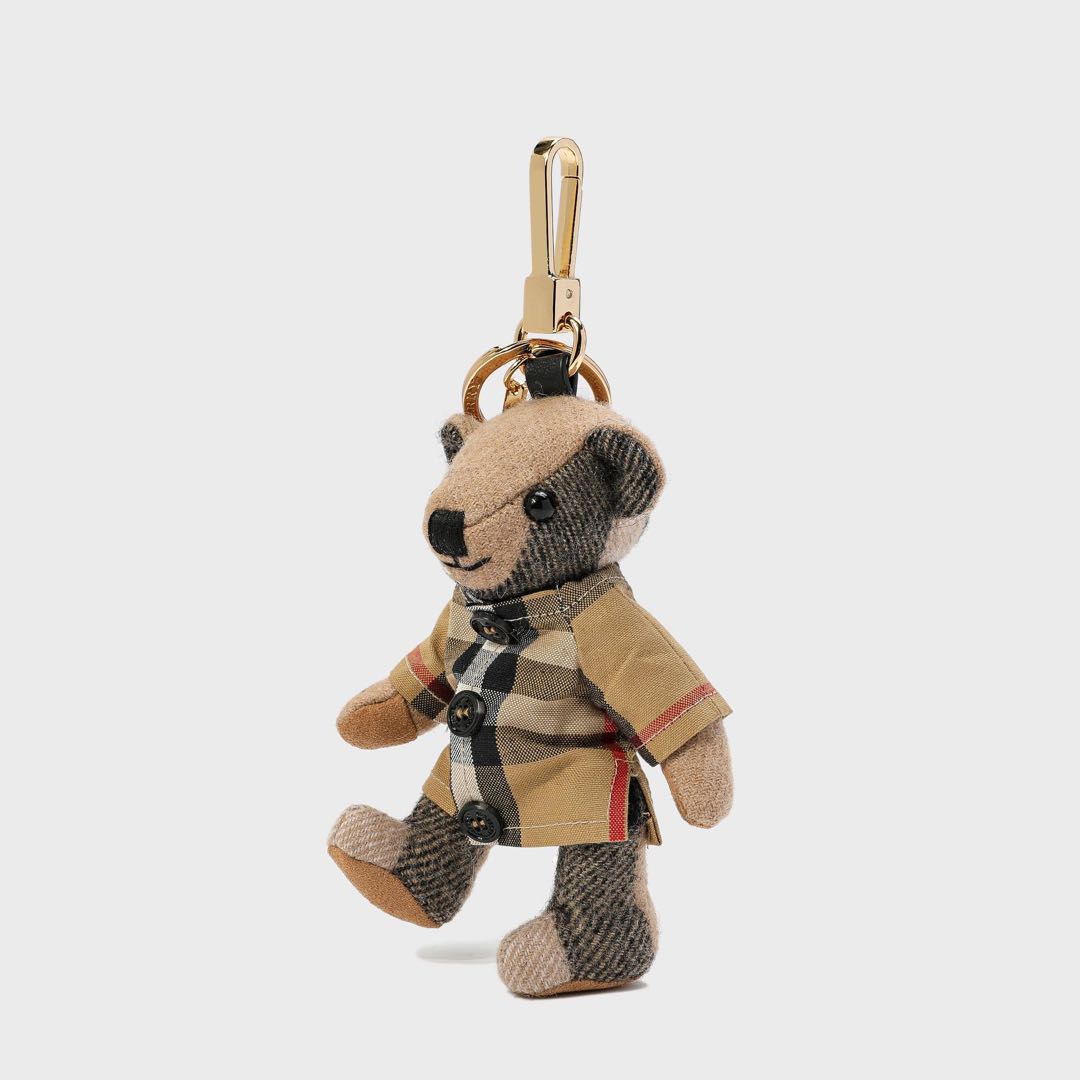 【Handmade Bear】 Charm Trench Coat Cashmere Handmade Bear--buy 1 get 1 pony and 1 coins purse