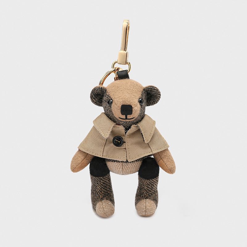 【Handmade Bear】 Charm Trench Coat Cashmere Handmade Bear--buy 1 get 1 pony and 1 coins purse