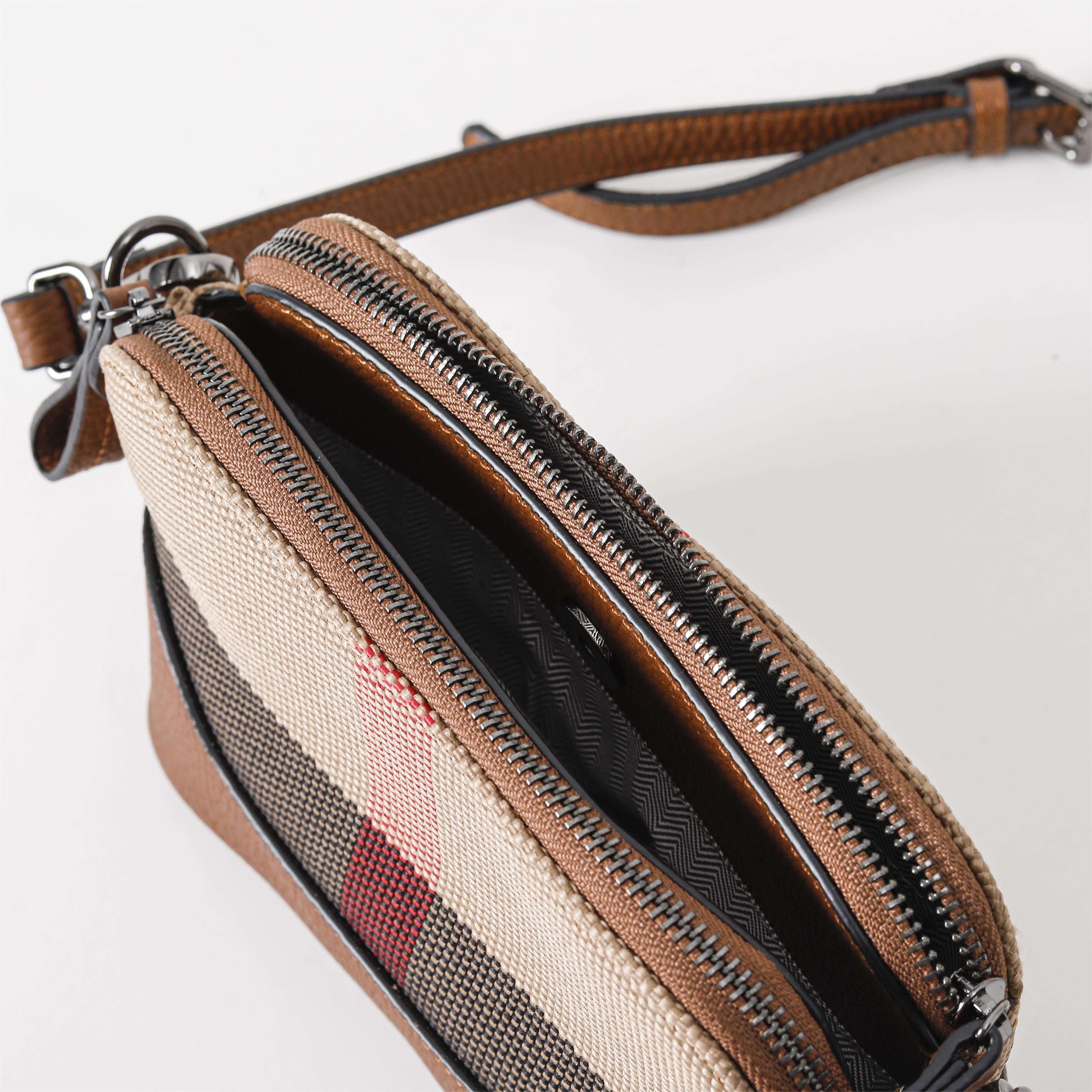 【Hobo Bag】Checkered Unisex Crossbody Bag-buy 1 get 1 pony and 1 coins purse