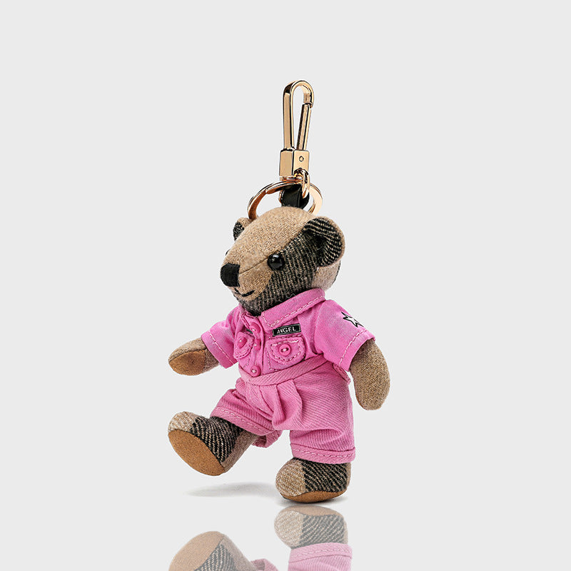 【Handmade Bear】 Charm Trench Coat Cashmere Handmade Bear--buy 1 get 1 pony and 1 coins purse