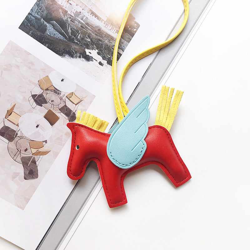 【Pony】Leather Handmade Pony Charm