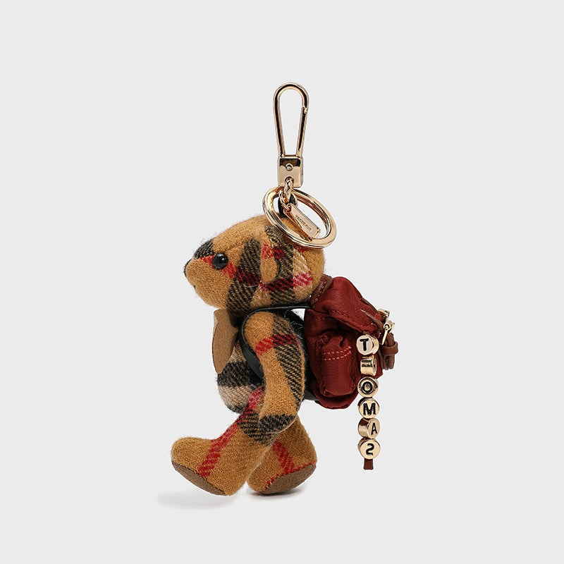 【Handmade Bear】 Charm Trench Coat Cashmere Handmade Bear--buy 1 get 1 pony and 1 coins purse