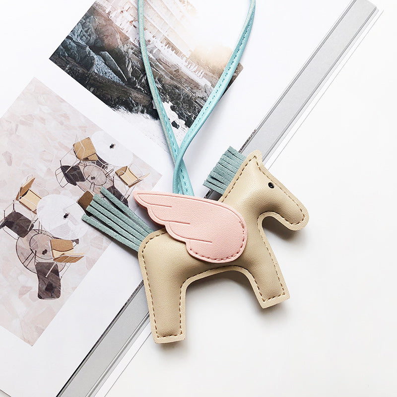 【Pony】Leather Handmade Pony Charm